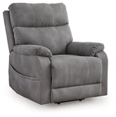 Diamond Furniture - Ashley Furniture - Next-Gen Durapella Power Lift Recliner - Power Lift Recliner / Slate - 4070812